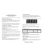 Preview for 2 page of Steri-Dent 200 Operating Instructions