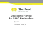 SteriFeed S180 Operating Manual preview