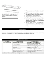 Предварительный просмотр 3 страницы Steril-Aire DE 422 Panel Installation And Operation Instruction