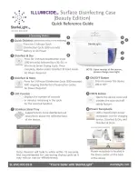 Предварительный просмотр 2 страницы SterileLight Illumicide SL-UVC-IDC-01-B Quick Reference Manual