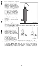 Preview for 10 page of Sterilight Aquasana SC200-A Installation, Operation And Maintenance Owner’S Manual