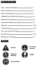 Preview for 3 page of Sterilight Silver S12Q-PA Owner'S Manual