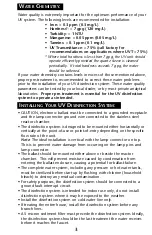 Preview for 6 page of Sterilight Silver S12Q-PA Owner'S Manual