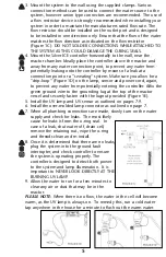 Preview for 8 page of Sterilight Silver S12Q-PA Owner'S Manual