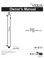 Sterilight Viqua S2Q-OZ Owner'S Manual preview