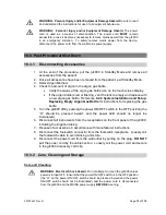 Preview for 79 page of Steris G1110001 User And Maintenance Manual