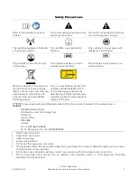 Preview for 3 page of Steris HV1000 Operation Manual