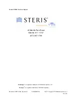 Preview for 32 page of Steris MON-STE55HD-MD Operation Manual