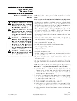 Preview for 17 page of Steris RELIANCE 200 Installation Instructions Manual