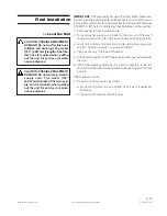 Preview for 41 page of Steris RELIANCE 200 Installation Instructions Manual