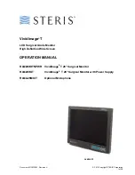 Steris RLM26HDT Operation Manual preview