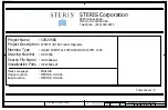 Preview for 171 page of Steris SYSTEM 1E Maintenance Manual