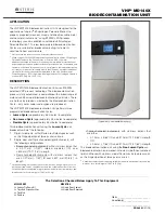 Steris VHP MD140X Manual preview