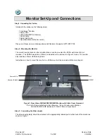 Preview for 5 page of Steris VividImage MON-STE20MC-5MP Operation Manual