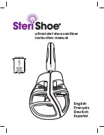 SteriShoe STSH-002 Instruction Manual preview