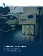 Предварительный просмотр 1 страницы Sterisil AC Installation And Operating Manual