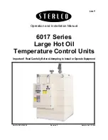 Preview for 2 page of Sterlco 6017 Series Operation And Installation Manual