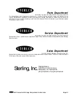 Preview for 58 page of Sterlco 6017 Series Operation And Installation Manual