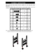 Предварительный просмотр 7 страницы Sterling Forge 720-0322 Use And Care Manual