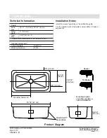 Preview for 2 page of Sterling Plumbing 11605-NA Specification Sheet