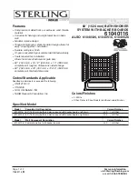 Sterling Plumbing 61040116 Specification Sheet preview