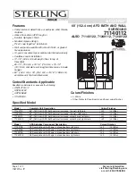 Sterling Plumbing 71140112 Specification Sheet preview