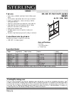 Предварительный просмотр 1 страницы Sterling Plumbing BATH CLASSICS 5901 Specifications