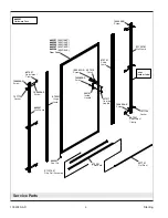 Preview for 4 page of Sterling Plumbing Pivot Shower Doors 950C Series Homeowner'S Manual