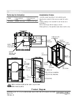 Предварительный просмотр 2 страницы Sterling Plumbing Shower Receptor and Wall Surround with Backer Boards 72220106 Specification Sheet