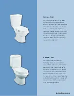 Preview for 3 page of Sterling Plumbing Toilet with Dual Force Brochure & Specs