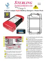 Sterling Power Products PCN1250 Instructions Manual preview