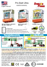 Preview for 1 page of Sterling Power BB122430 User Manual