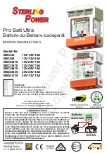 Предварительный просмотр 16 страницы Sterling Power Pro Batt Ultra BB122470 User Manual