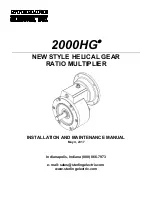 Sterling 2000HG Installation And Maintenance Manual предпросмотр