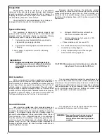 Preview for 2 page of Sterling 25001301 Installation And Maintenance Manual