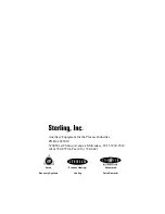 Preview for 44 page of Sterling BJ1-625 Installation Manual