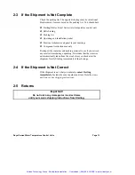 Preview for 14 page of Sterling Royal 230 Operation And Installation Manual