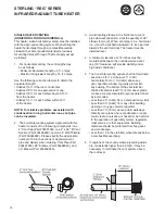 Предварительный просмотр 14 страницы Sterling RSG 25 Manual