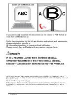 Preview for 2 page of Sterling S400 Instructions For Use Manual