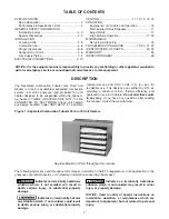 Предварительный просмотр 2 страницы Sterling Separated Combustion Tubular Gas Fired Unit Heater Installation Instructions And Parts List