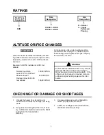 Предварительный просмотр 4 страницы Sterling SHR150 Owner'S Manual