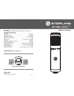 Sterling ST155 Owner'S Manual preview