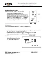 Sterling Water Heater User Manual preview