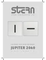 Preview for 1 page of Stern Engineering Jupiter 2040 Installation And Maintenance Manual