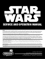 Stern Pinball 500-55J8-01 Service And Operation Manual preview