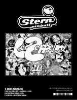 Предварительный просмотр 64 страницы Stern Pinball 500-55R5-01 Service And Operation Manual