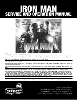 Stern Pinball IRON MAN Service And Operation Manual preview