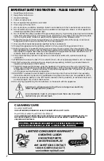 Preview for 2 page of Stern Pinball JURASSIC PARK Setup Manual