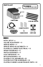 Preview for 5 page of Stern Pinball JURASSIC PARK Setup Manual