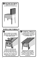 Preview for 8 page of Stern Pinball JURASSIC PARK Setup Manual